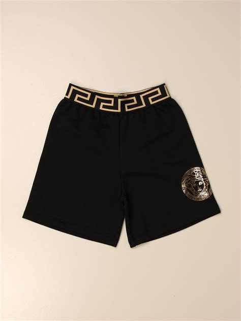 versace young bimba|versace fleece shorts.